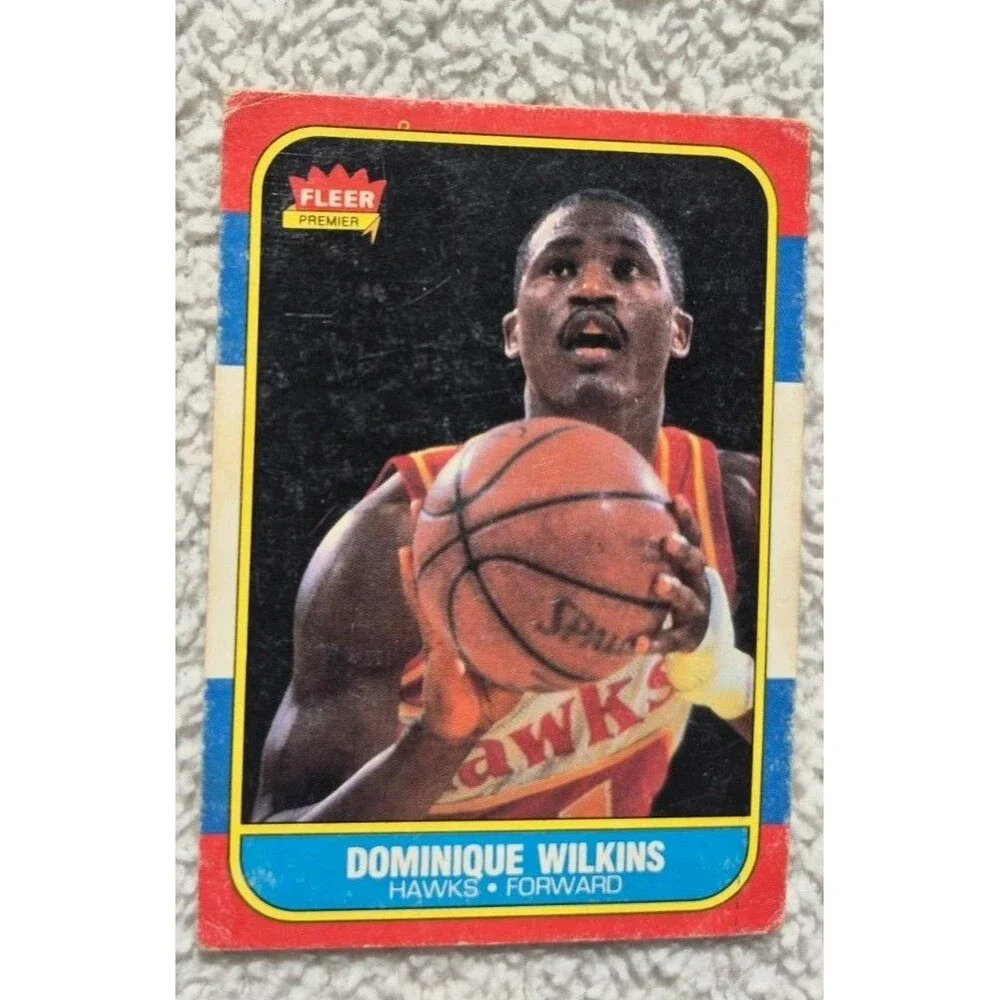 1986-87 Fleer - Dominique Wilkins #121